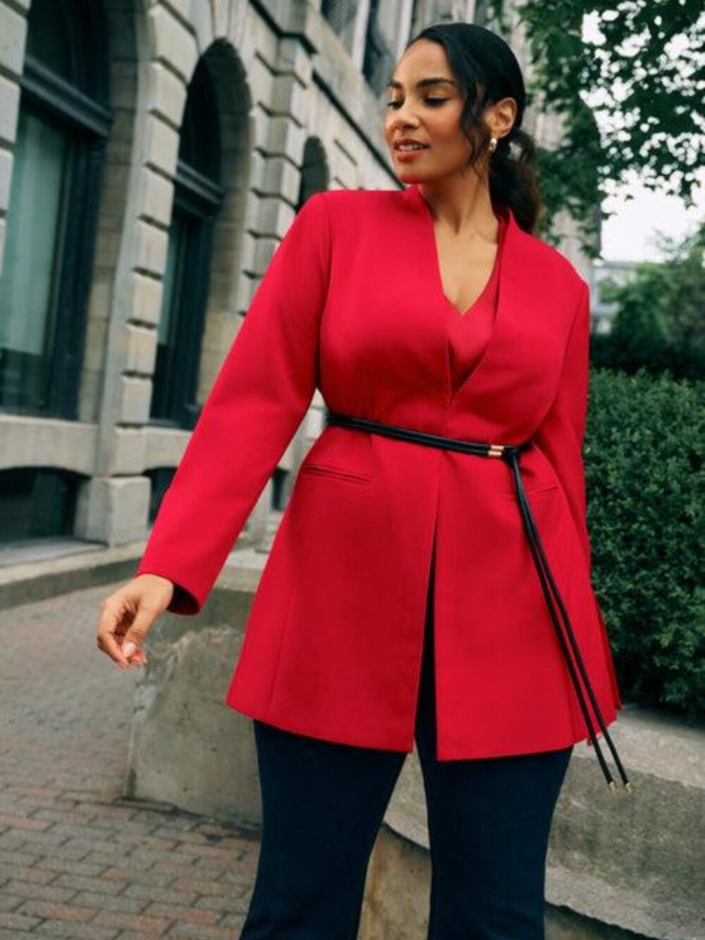 Laura Red Jacket